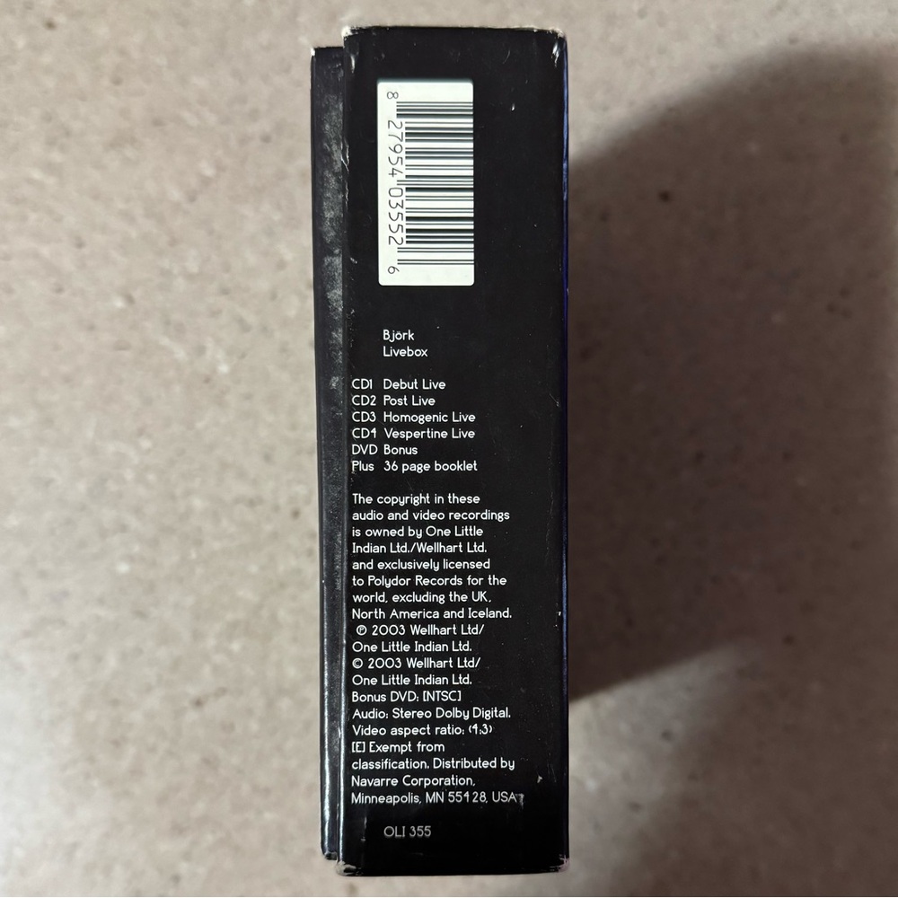 Björk Live Box Set - Picture 5 of 9